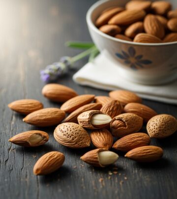 Discover how almonds can improve your sleep quality through magnesium, melatonin, and GABA support for restful nights.